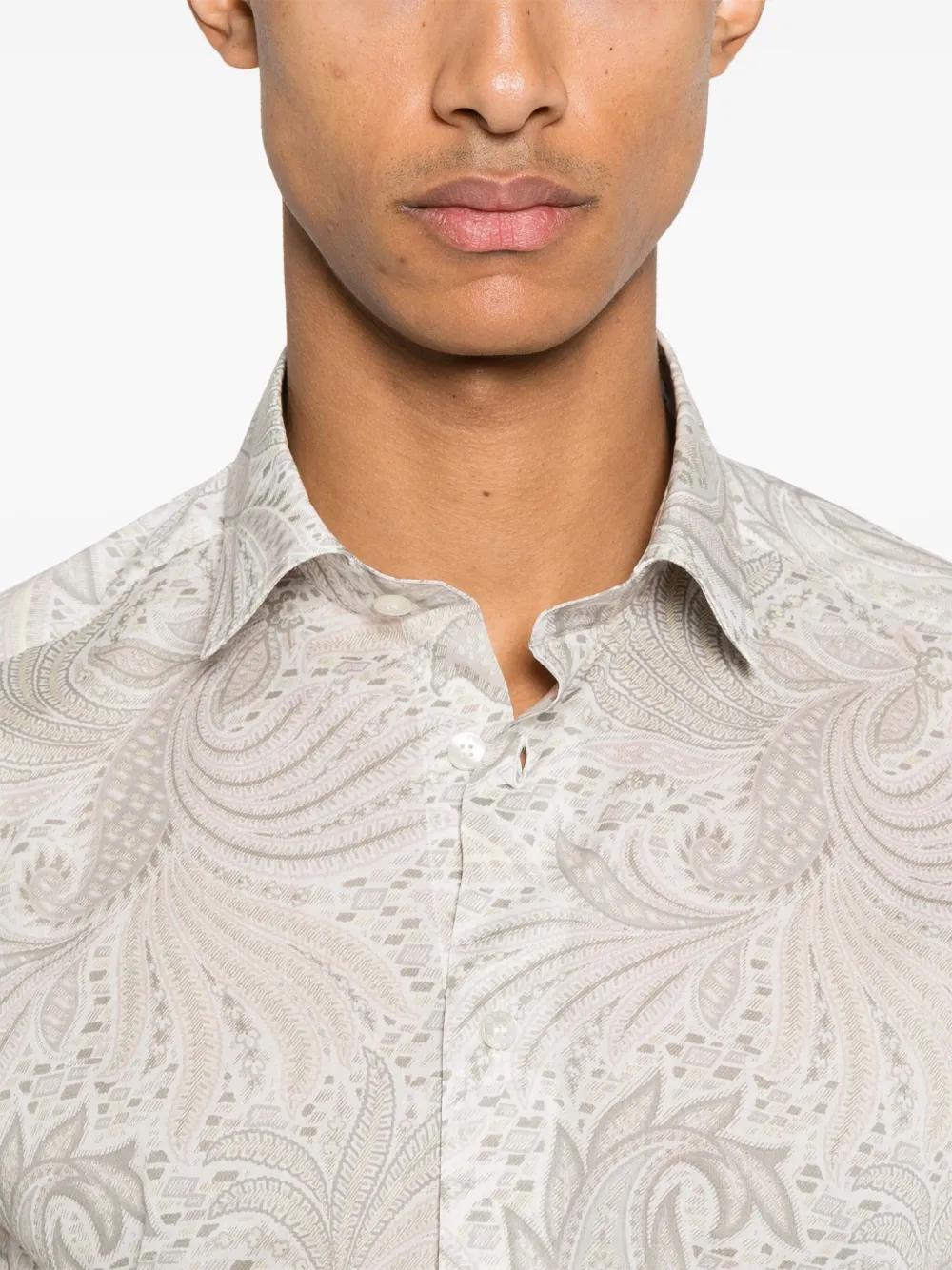 ETRO Men's Casual Shirt - Stylish Rome Mini Design