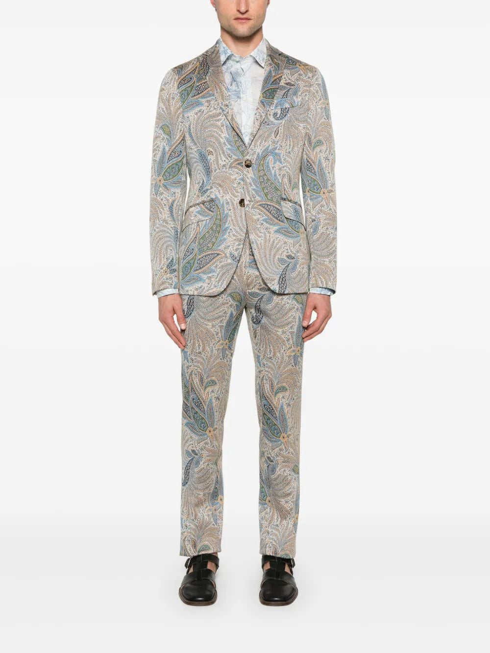 ETRO Mini Print Short Sleeve Shirt for Men - SS25