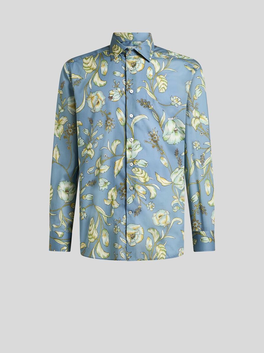 ETRO Men's Mini Print Shirt - SS25 Collection