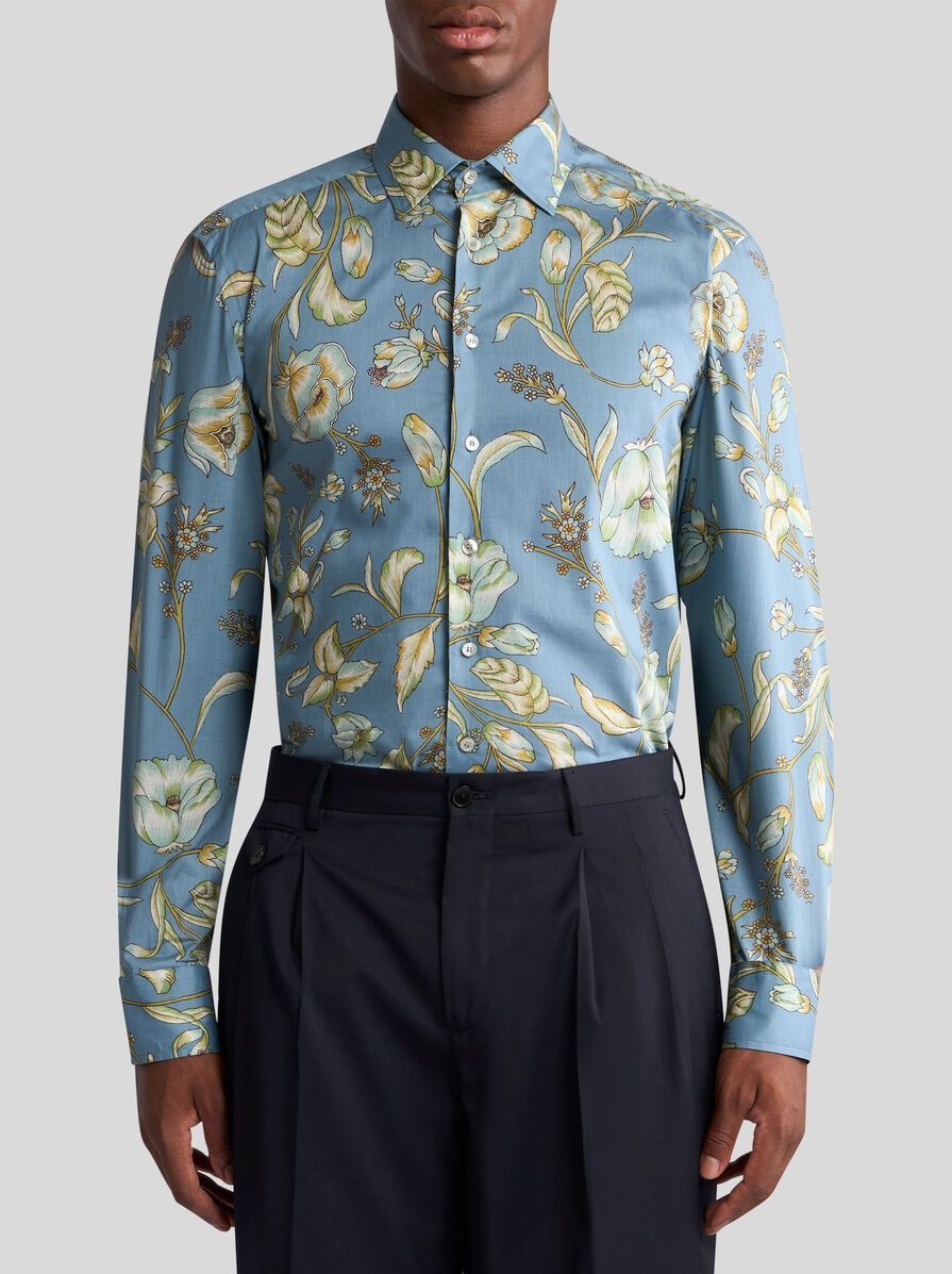 ETRO Men's Mini Print Shirt - SS25 Collection