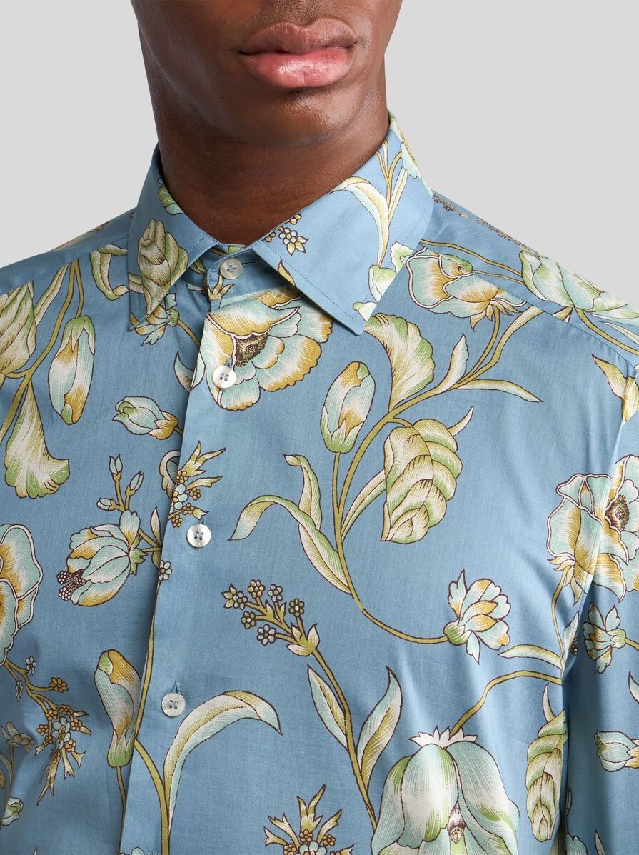 ETRO Men's Mini Print Shirt - SS25 Collection