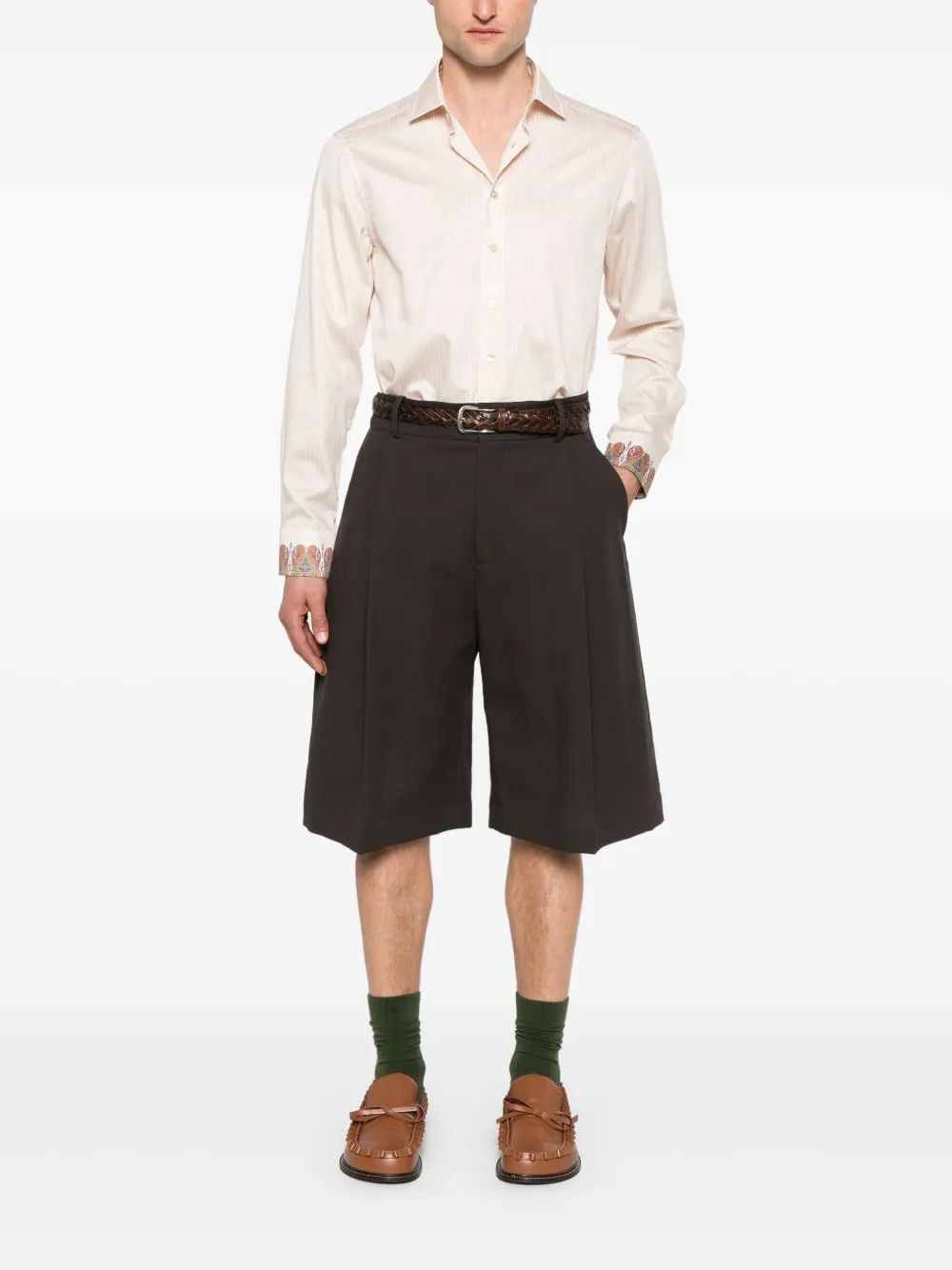 ETRO Mini Printed Shirt for Men - Spring/Summer 2025