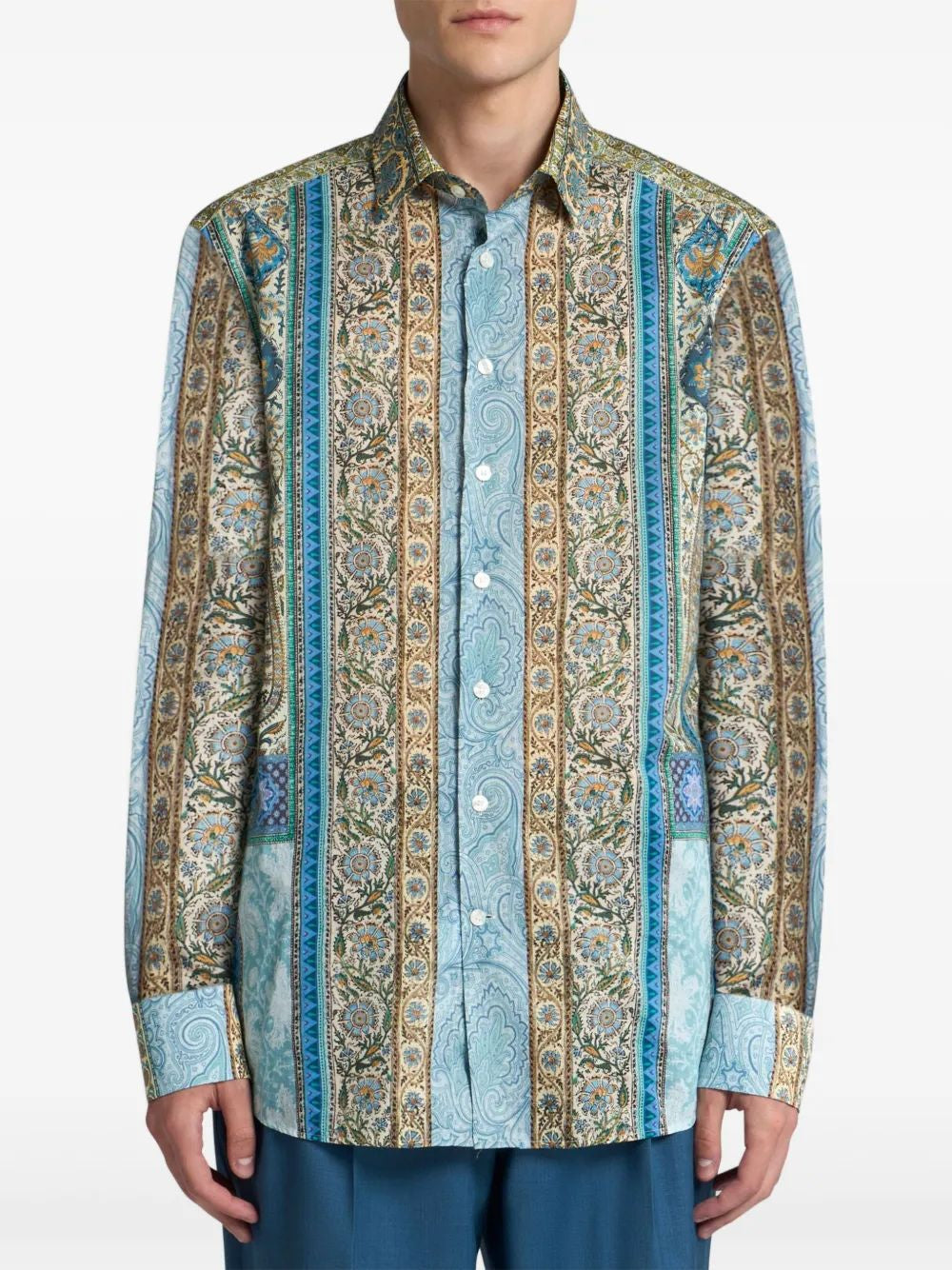 ETRO Men's Printed Short Sleeve Shirt - SS25 Collection