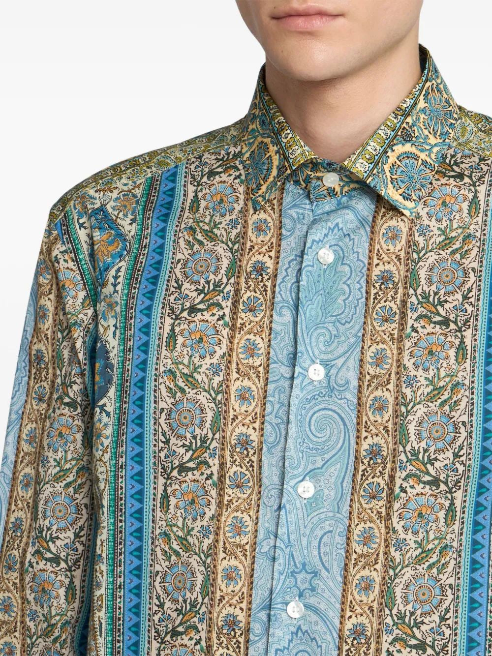 ETRO Men's Printed Short Sleeve Shirt - SS25 Collection