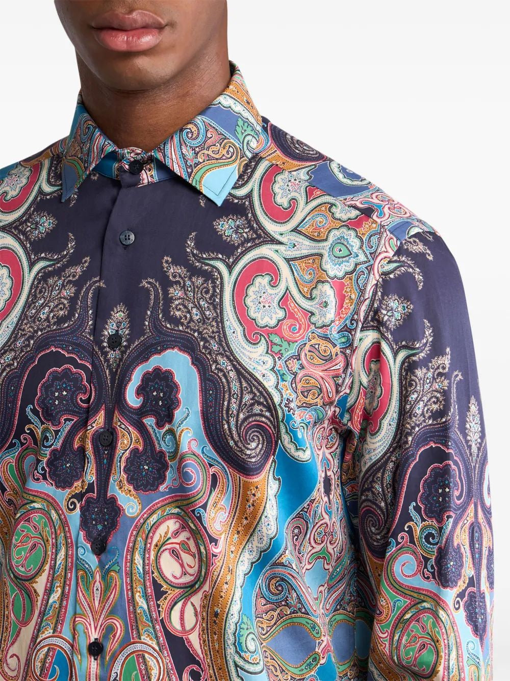 ETRO Mini Printed Short-Sleeve Shirt for Men