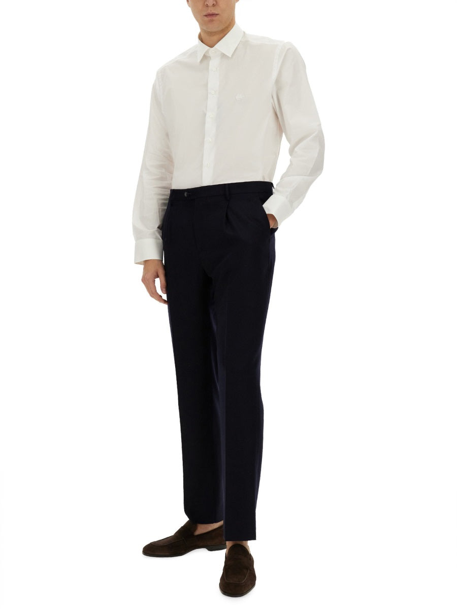 ETRO Men's Regular Fit Logo Shirt - Size 40