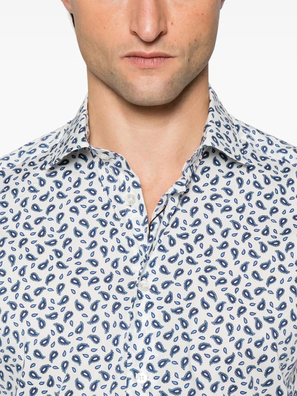 ETRO Printed Cotton Shirt for Men - SS25 Collection