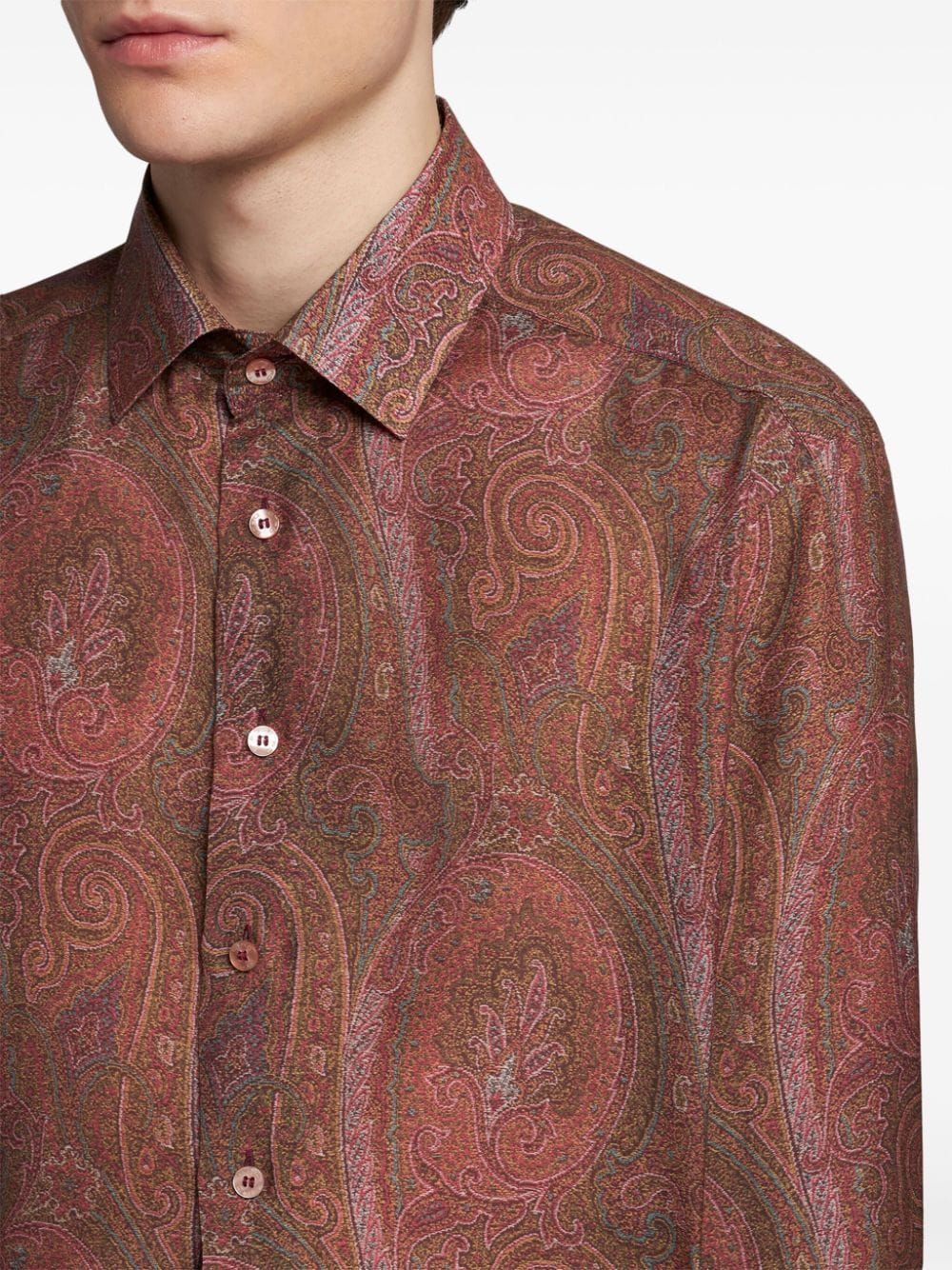 ETRO 3-Fabrics Dress Shirt for Men