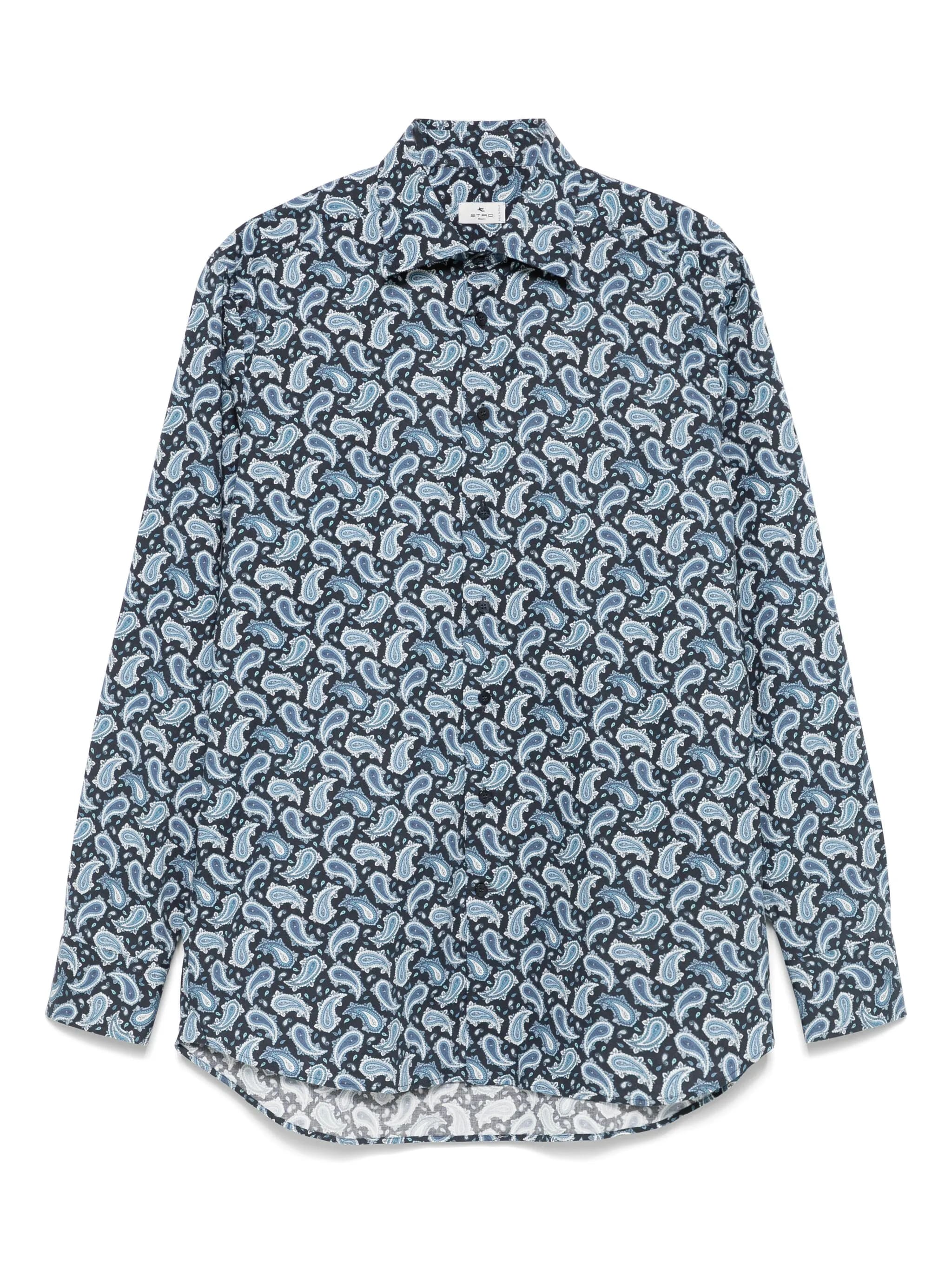 ETRO Men's Cotton Stretch Shirt for Fall 2025