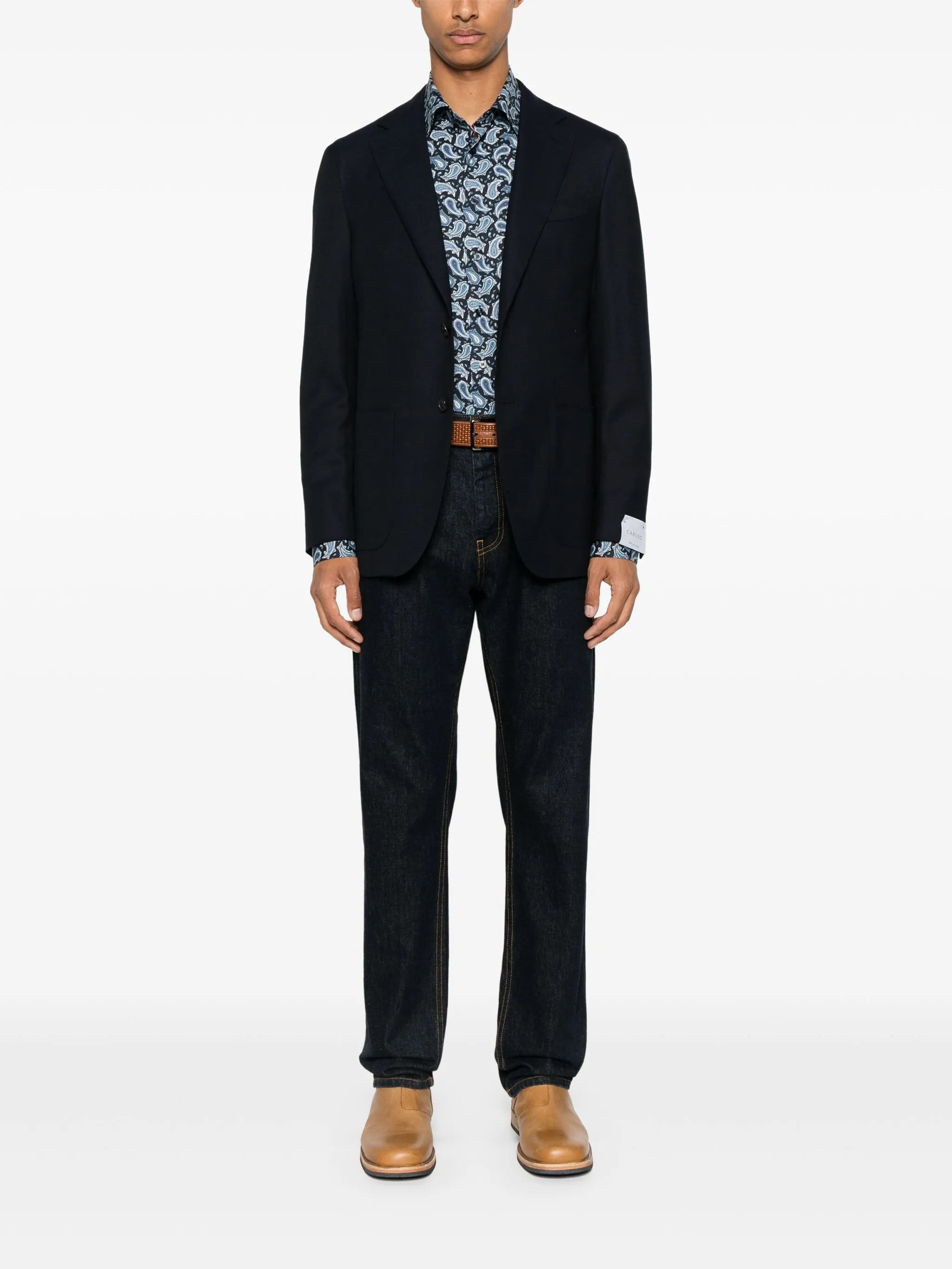 ETRO Men's Cotton Stretch Shirt for Fall 2025