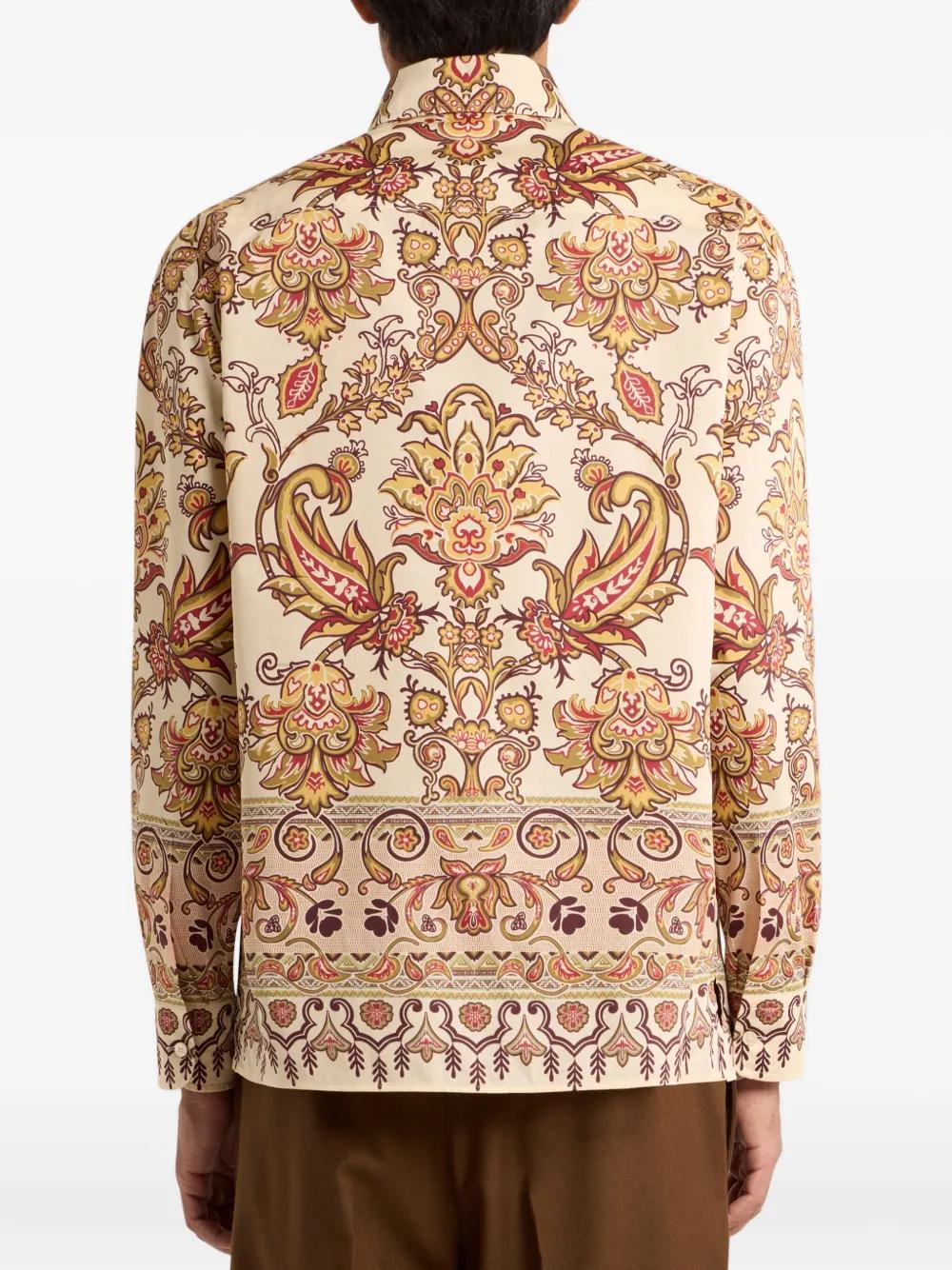 ETRO Paisley Print Cotton Shirt for Men