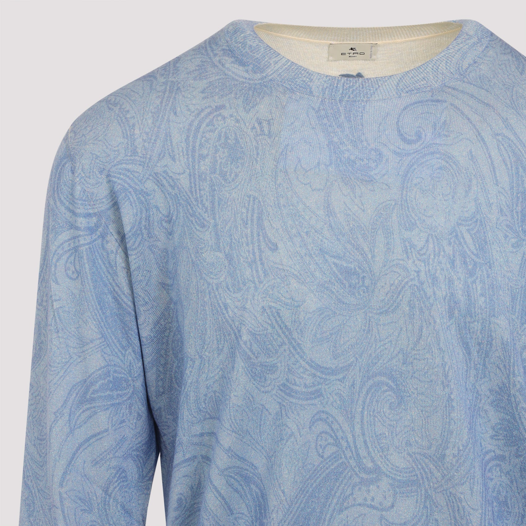 ETRO Men's Knit Crew Neck Pullover