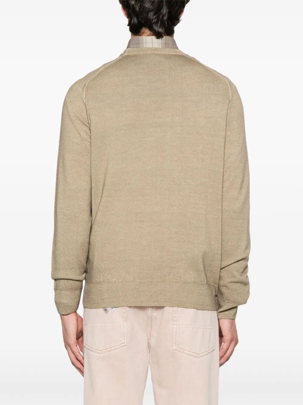 ETRO Midweight Knit Wool Pullover for Men