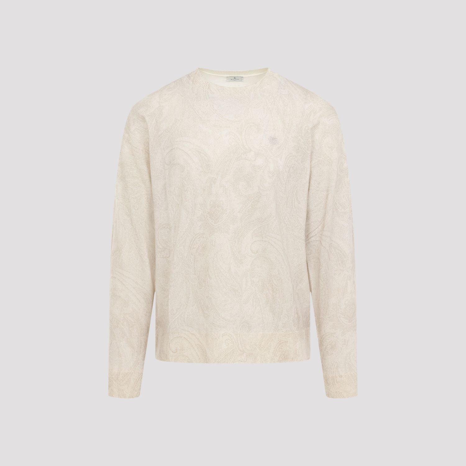 ETRO Men's Knit Crewneck Sweater - Classic Wool Comfort
