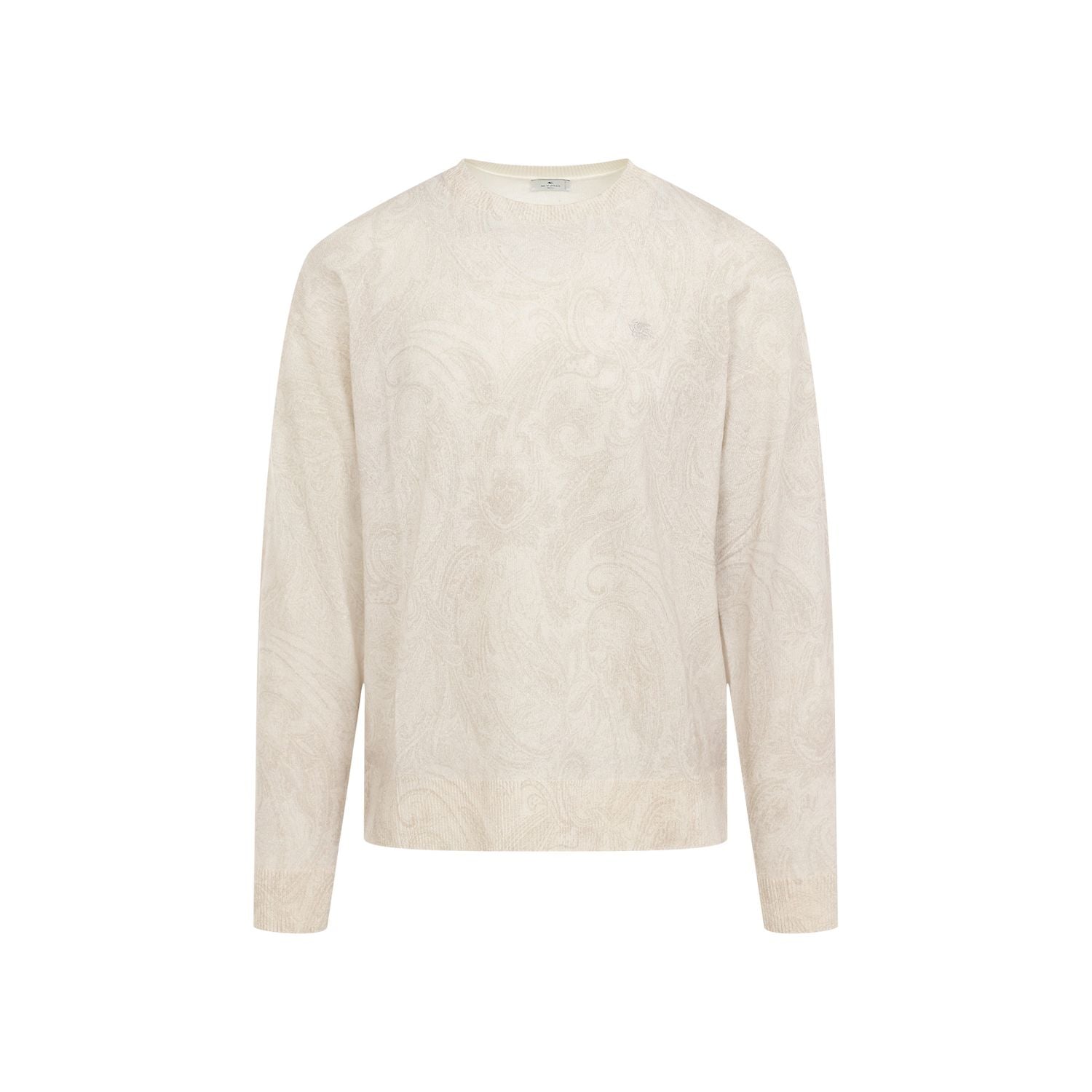 ETRO Men's Knit Crewneck Sweater - Classic Wool Comfort