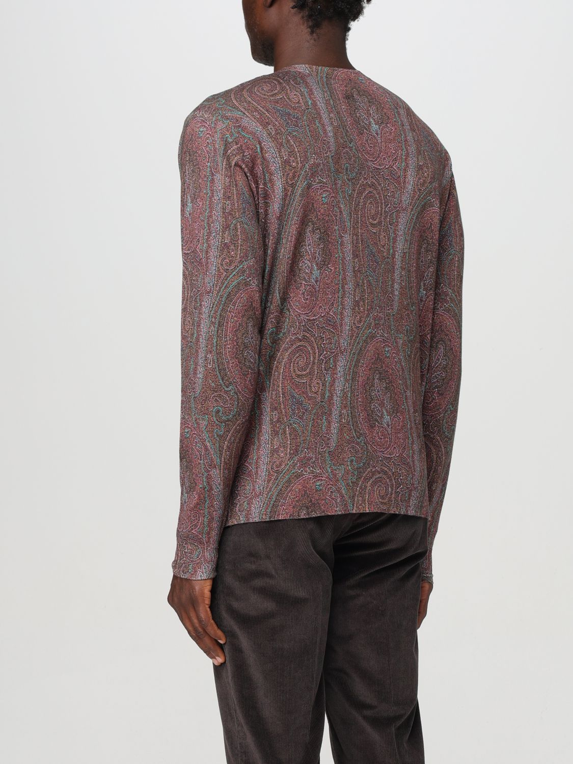 ETRO Men's Knit C-Neck Top