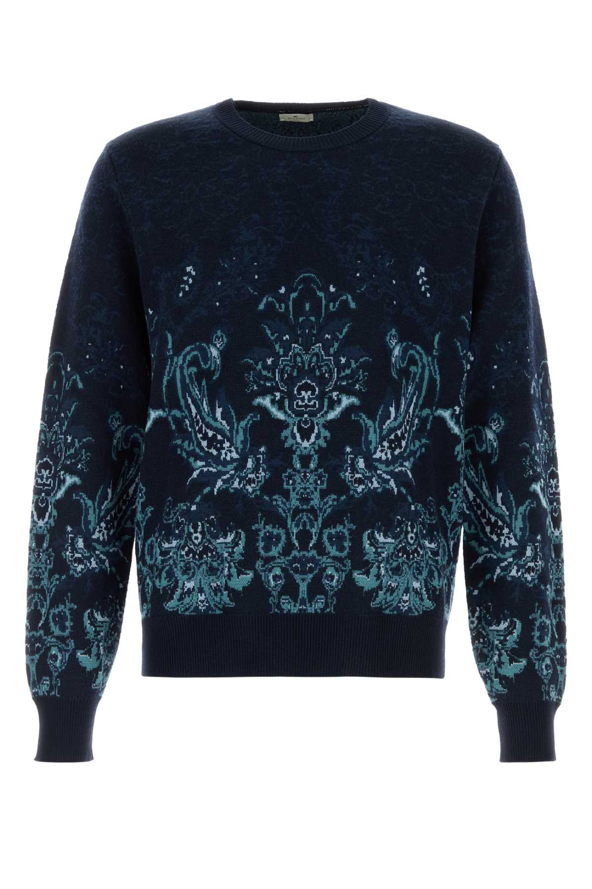 ETRO Embroidered Cotton Sweater for Men - FW25