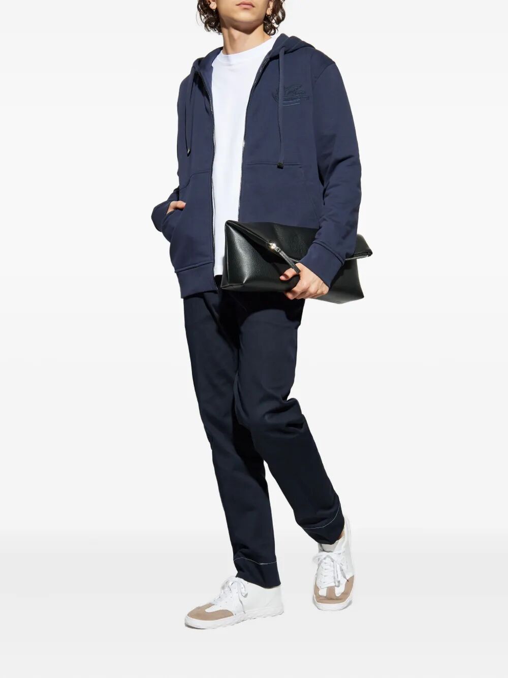 ETRO Pegasus Embroidered Cotton T-Shirt - Men’s Fashion Essential