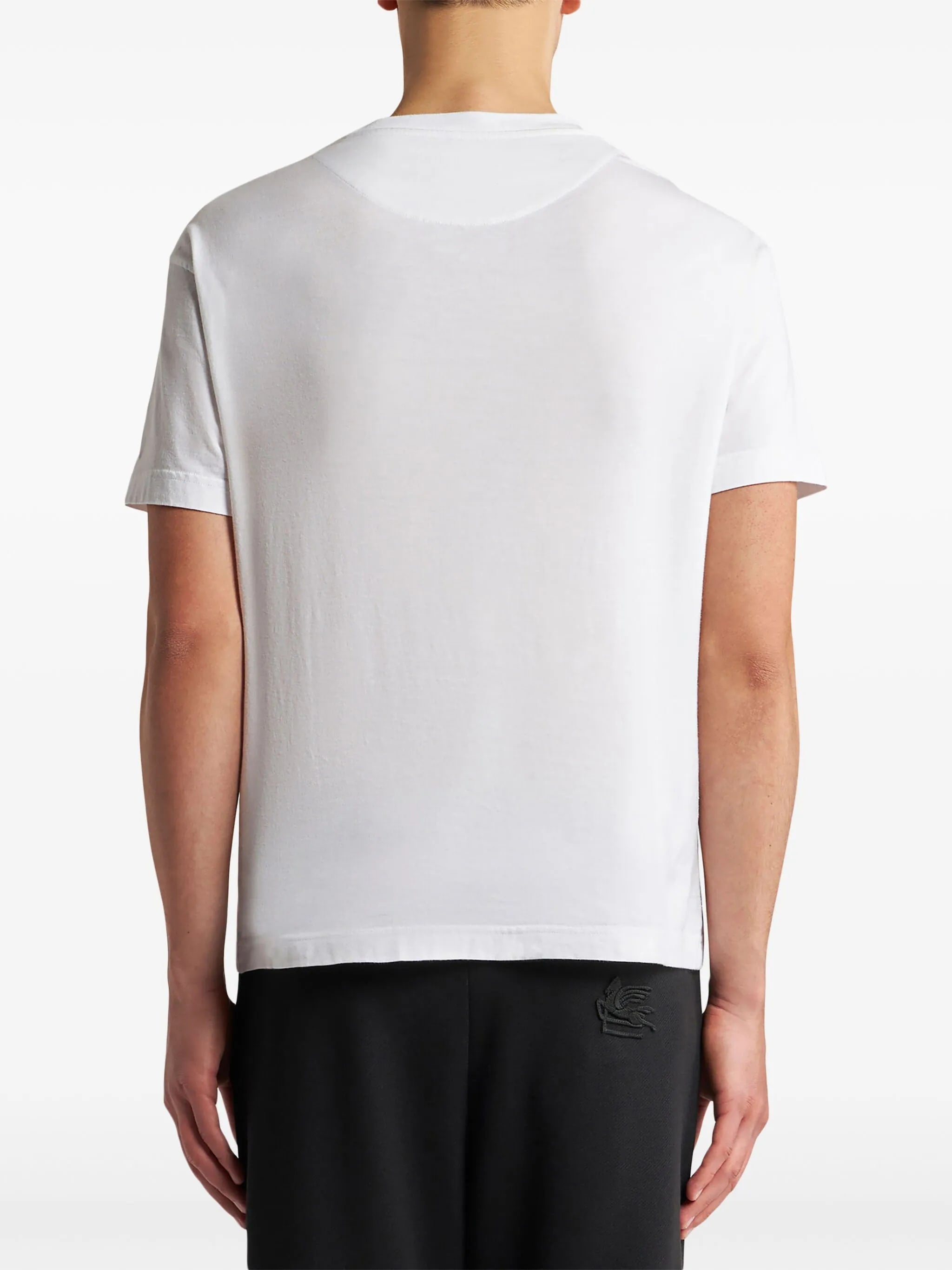 ETRO Embroidered T-Shirt for Men - FW25 Collection