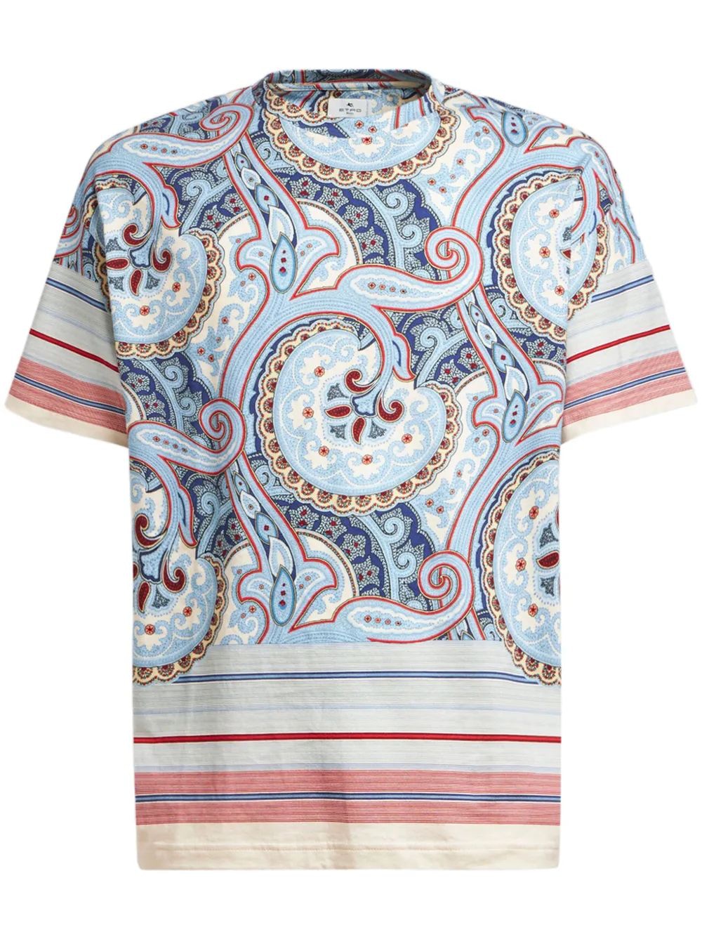 ETRO Paisley Print T-Shirt for Men - Spring/Summer 2025