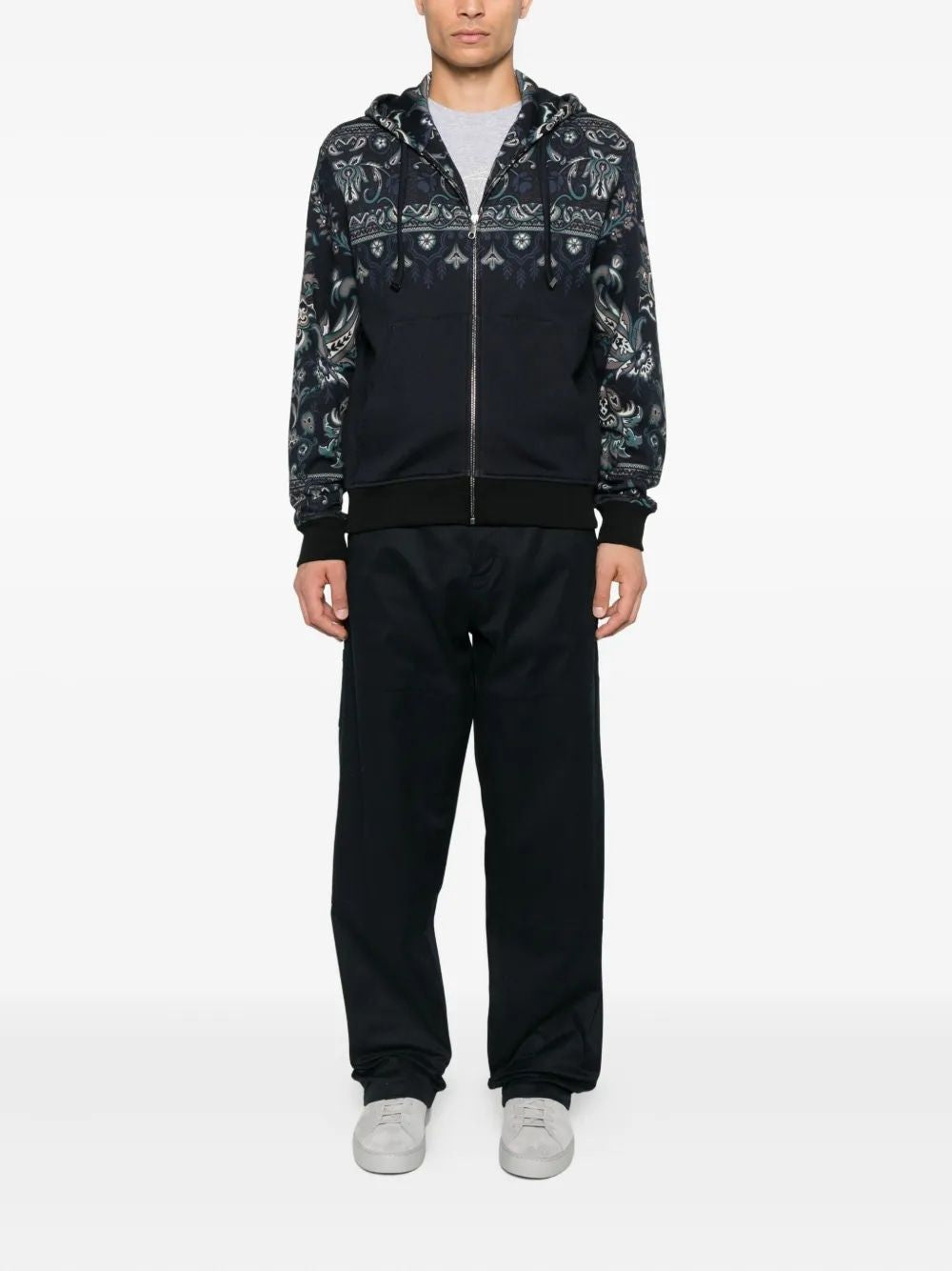 ETRO Men's Zipped Hoodie