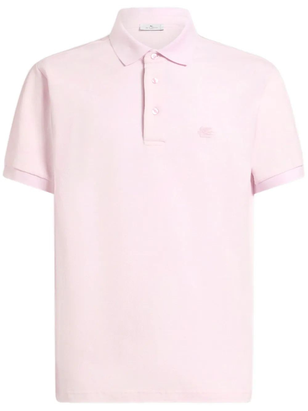 ETRO Paisley Jacquard Mini Polo Shirt for Men