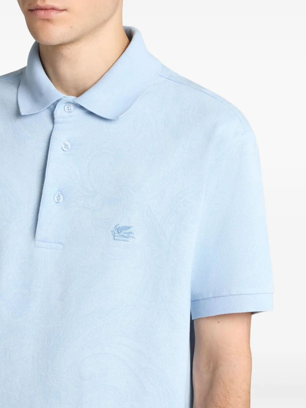 ETRO Paisley Jacquard Polo Shirt - Mini Fit
