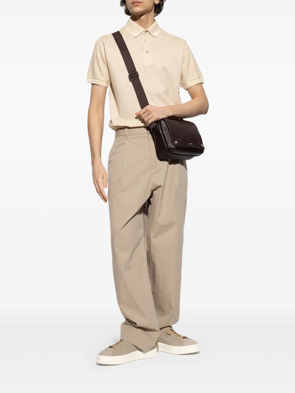 ETRO Paisley Trim Polo Shirt