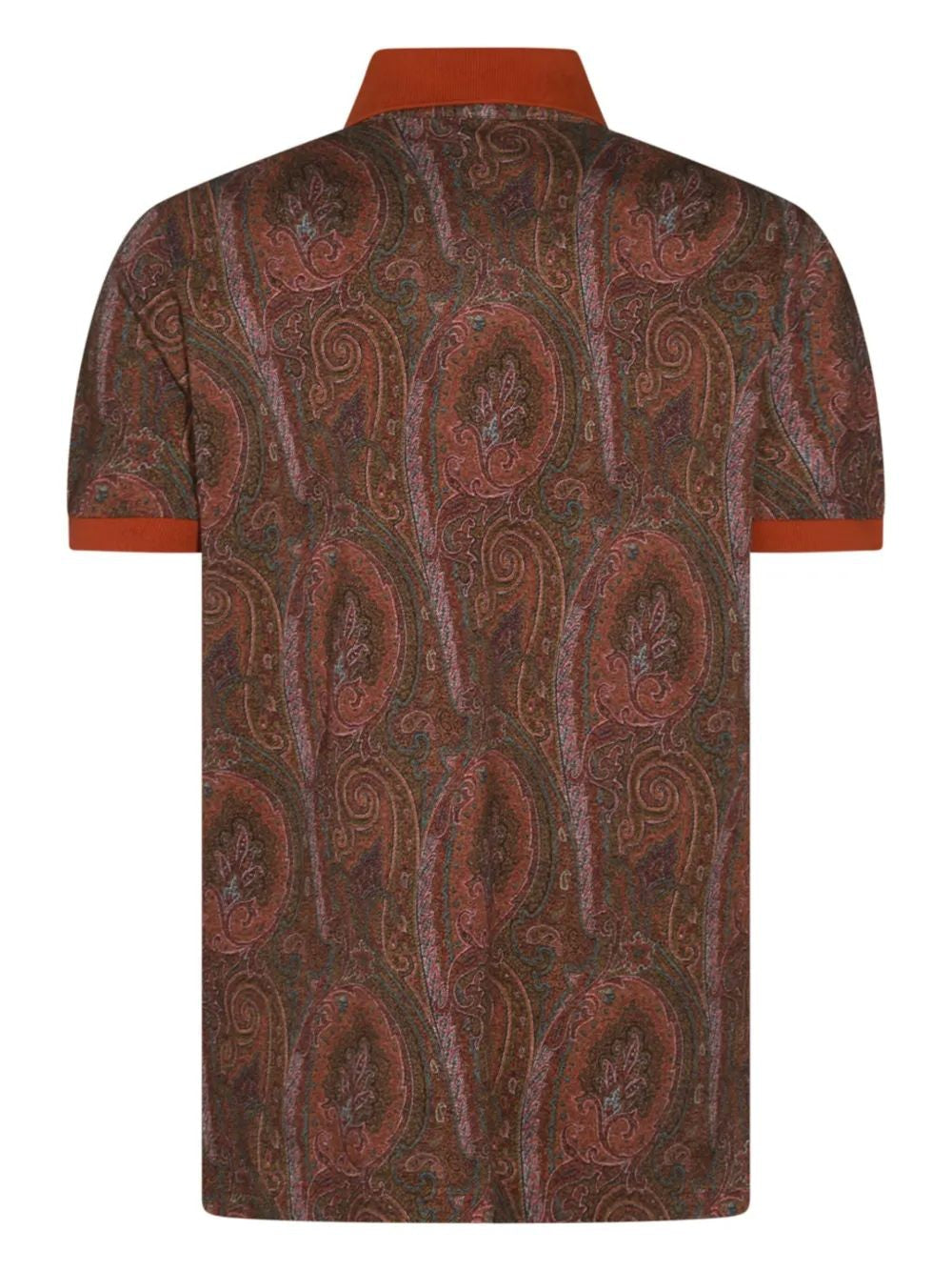 ETRO Mini Paisley Print Polo Shirt