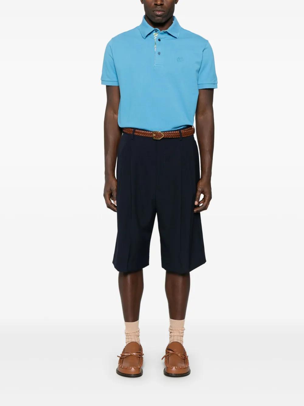 ETRO Men's Polo with Printed Details