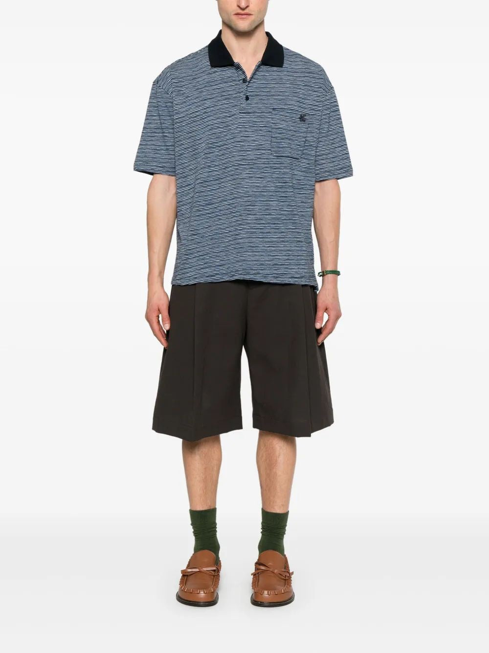 ETRO Mini S/S Polo T-Shirt for Men