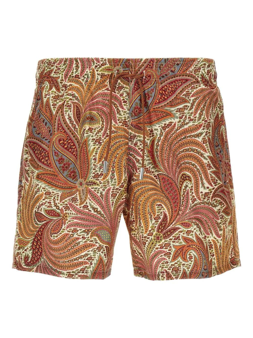ETRO Mini Paisley Print Swim Shorts