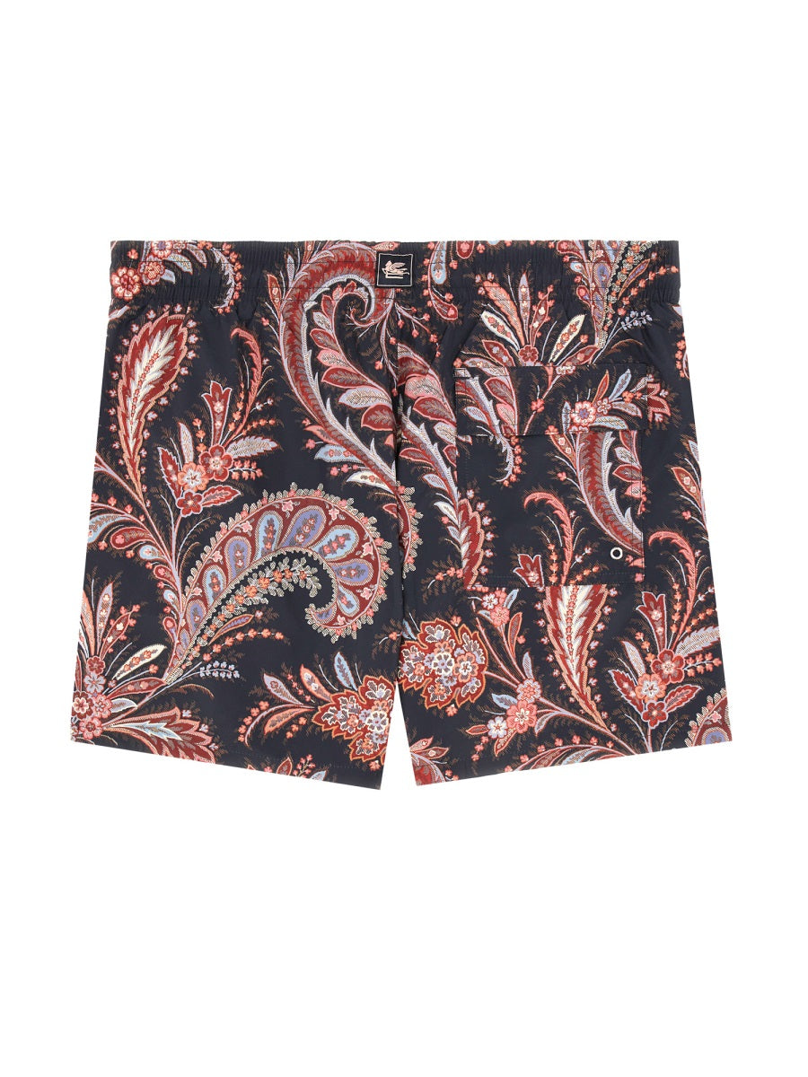 ETRO Paisley Print Swimsuit for Men - FW25 Collection