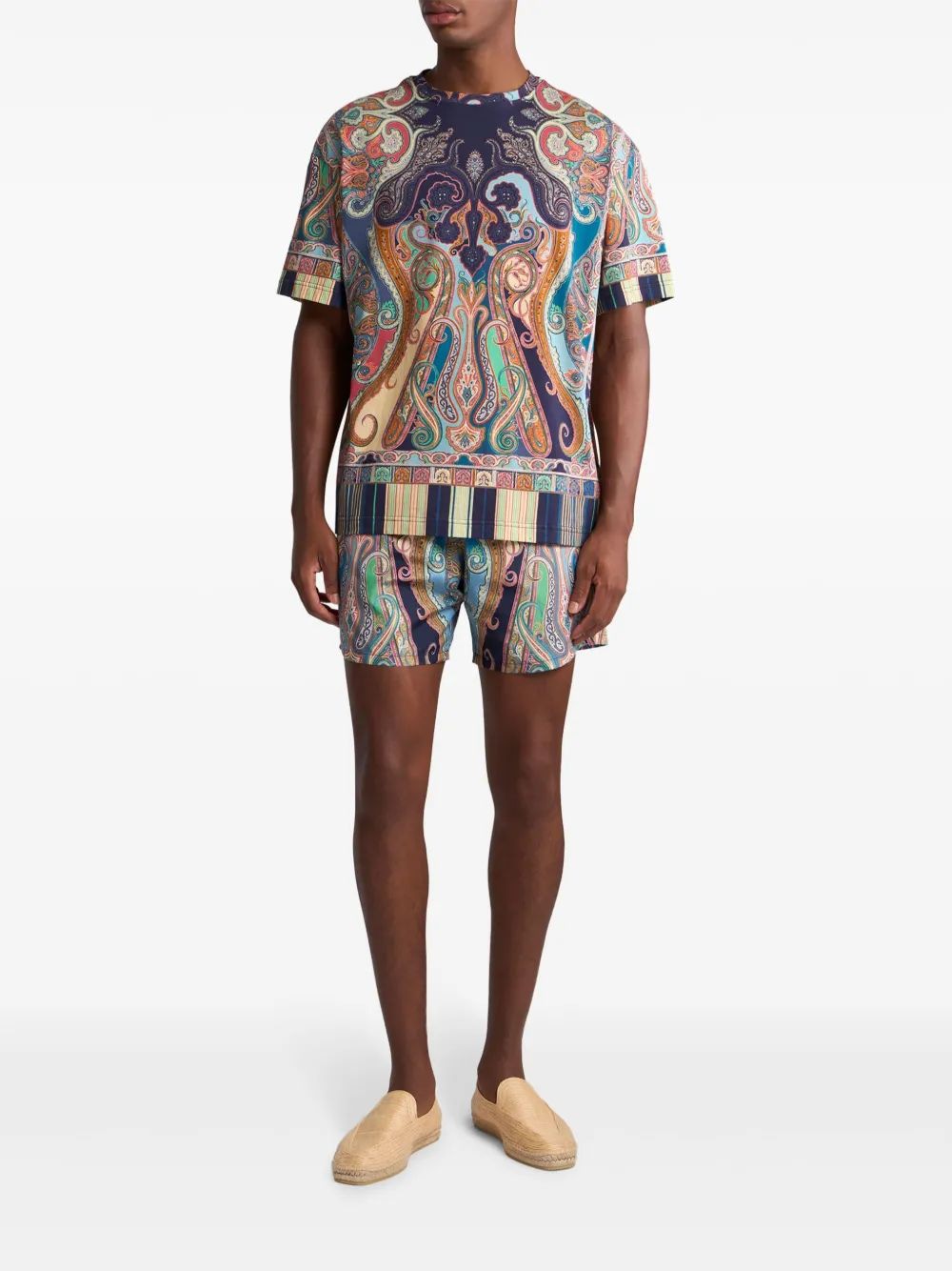 ETRO Paisley Print Swim Shorts for Men