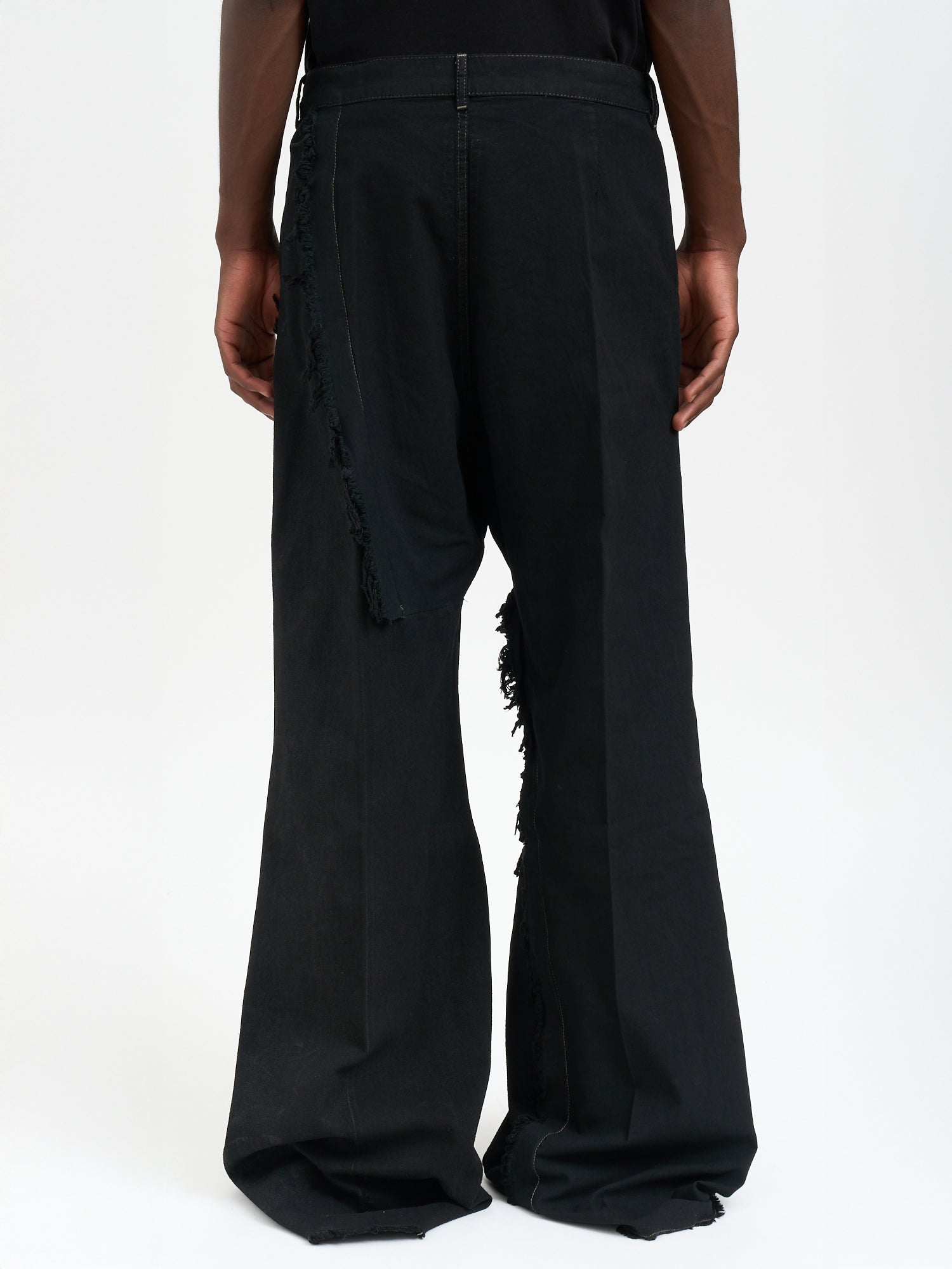 RICK OWENS Joris Trousers Floor-Length Denim Pants