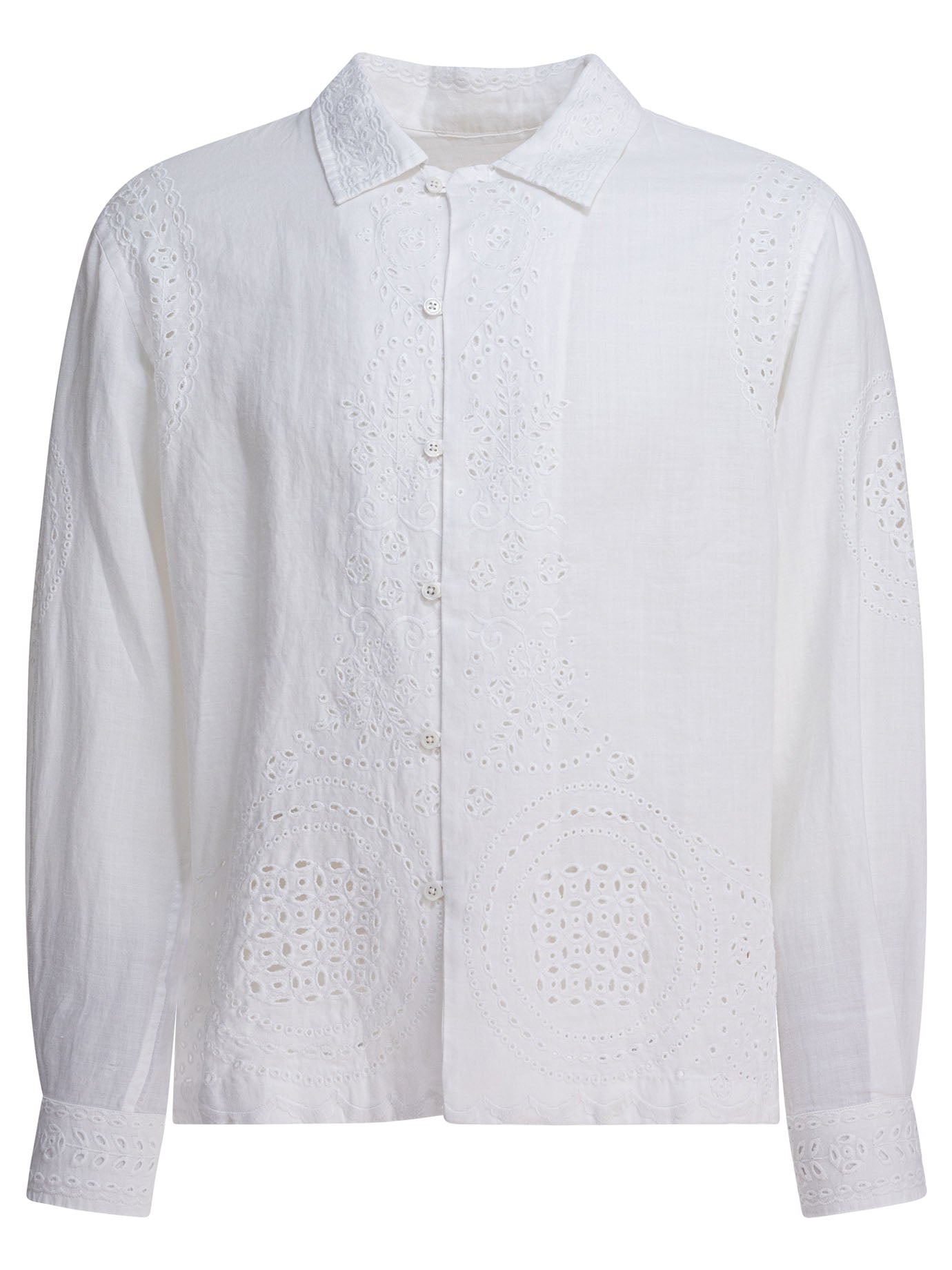 BODE Linen Belvoir Shirt for Men - SS25