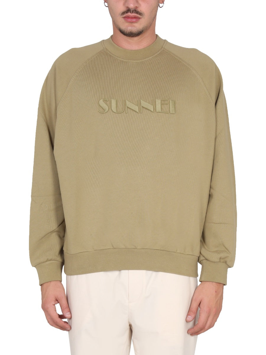 SUNNEI Men's Embroidered Logo Sweatshirt