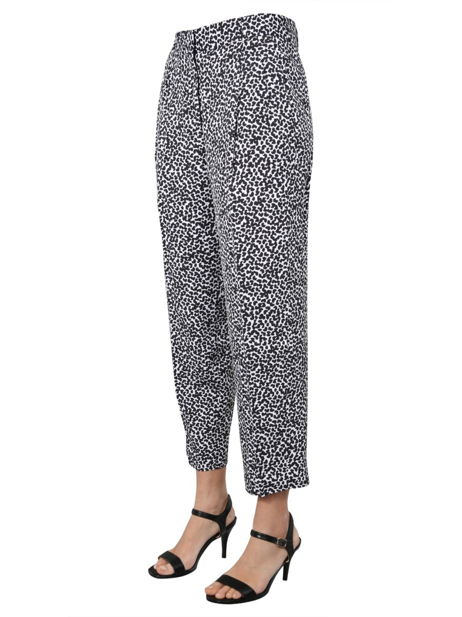MICHAEL MICHAEL KORS Animal Print Straight Fit Pants for Women