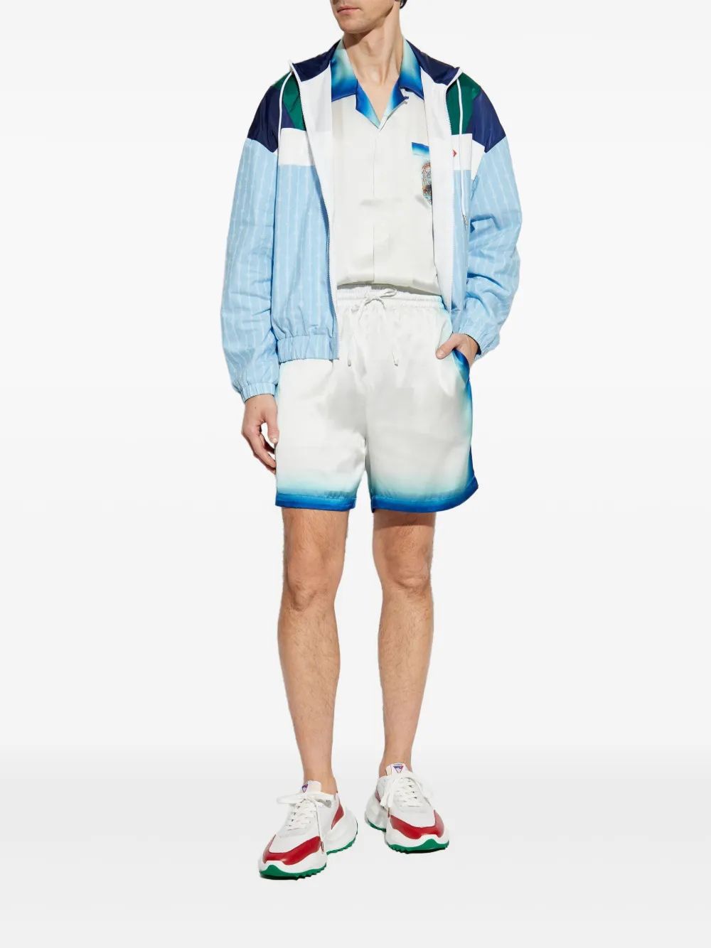 CASABLANCA Men's Nylon Track Jacket