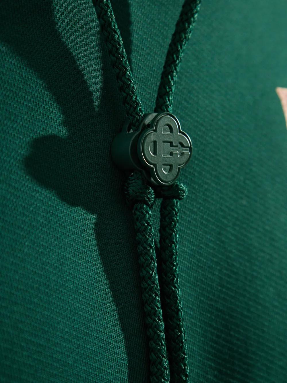 CASABLANCA Gothic Stacked Logo Hoodie