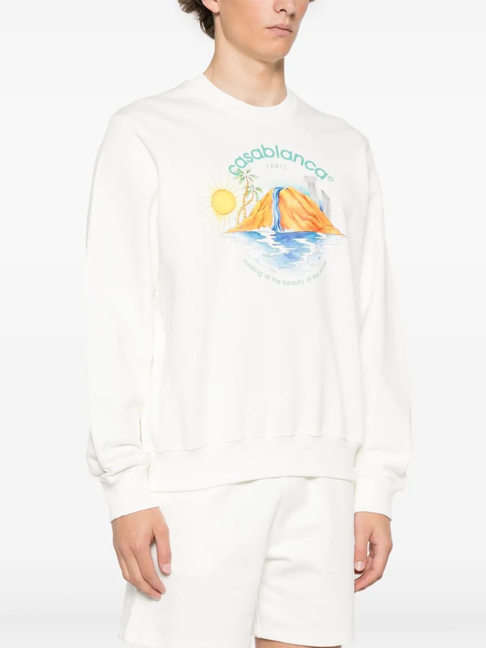 CASABLANCA Oasis Printed Sweatshirt - SS25 Collection