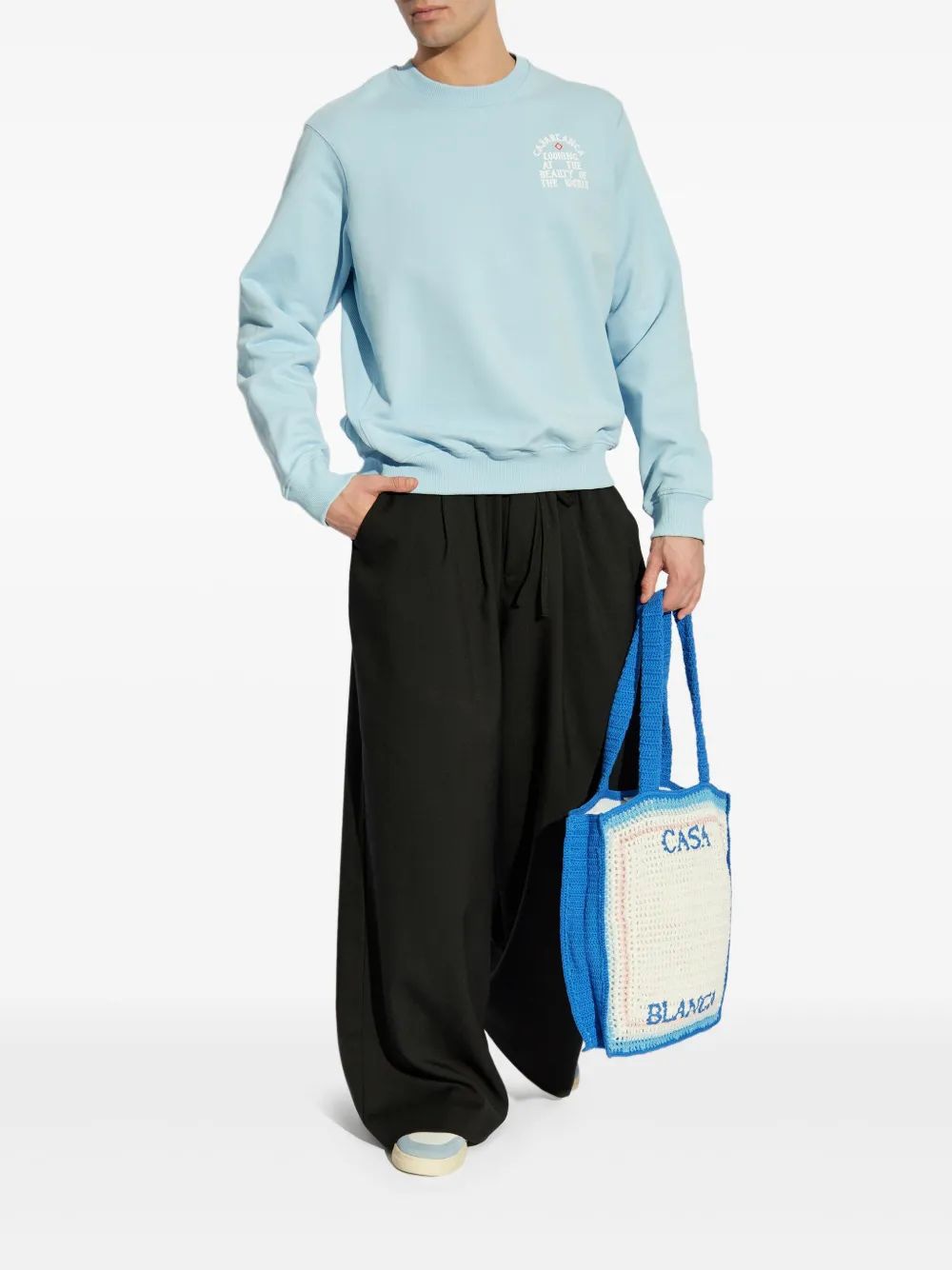 CASABLANCA Urban Artistry Mini Sweatshirt