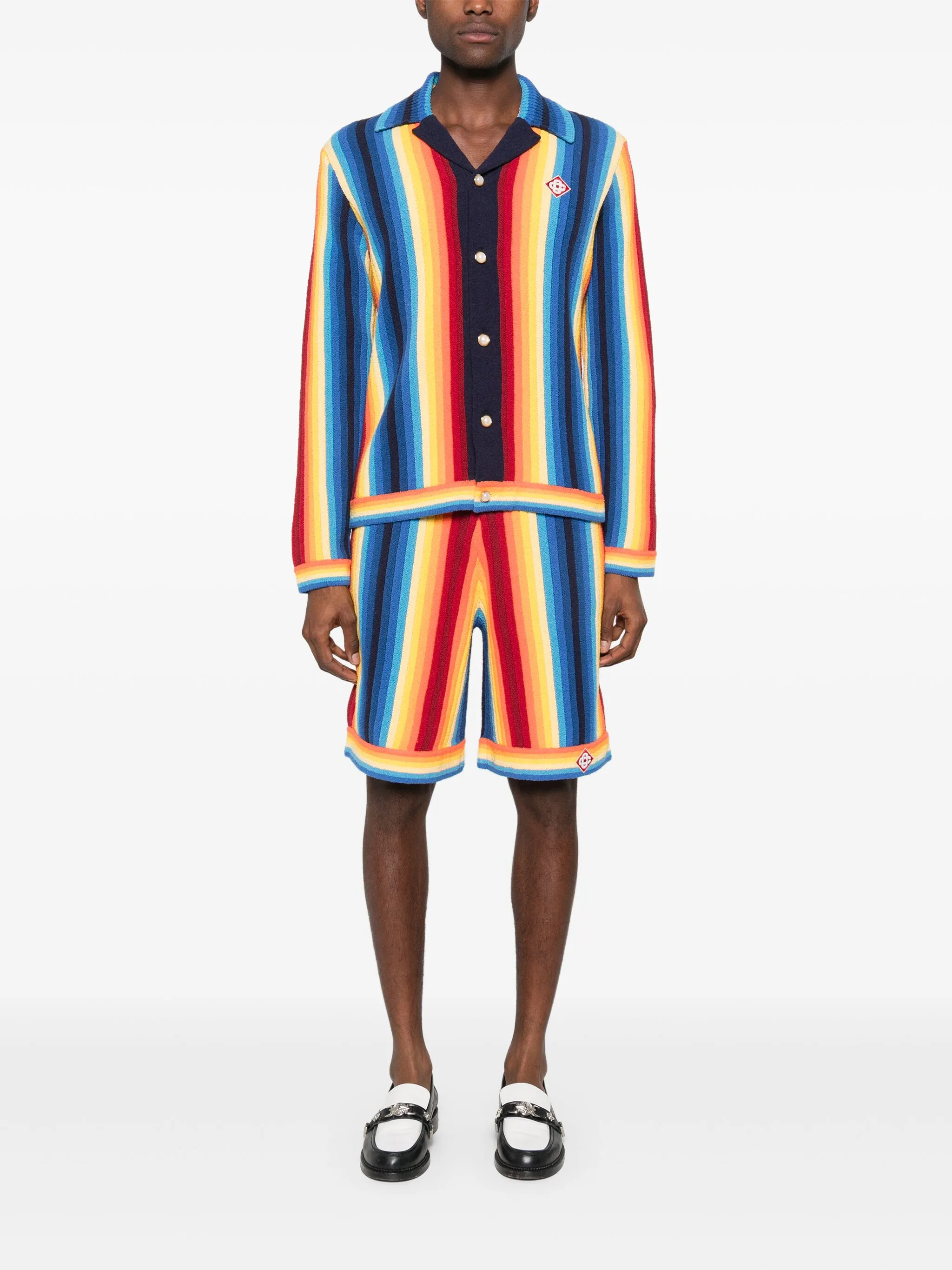 CASABLANCA Textured Sponge Effect Jacket