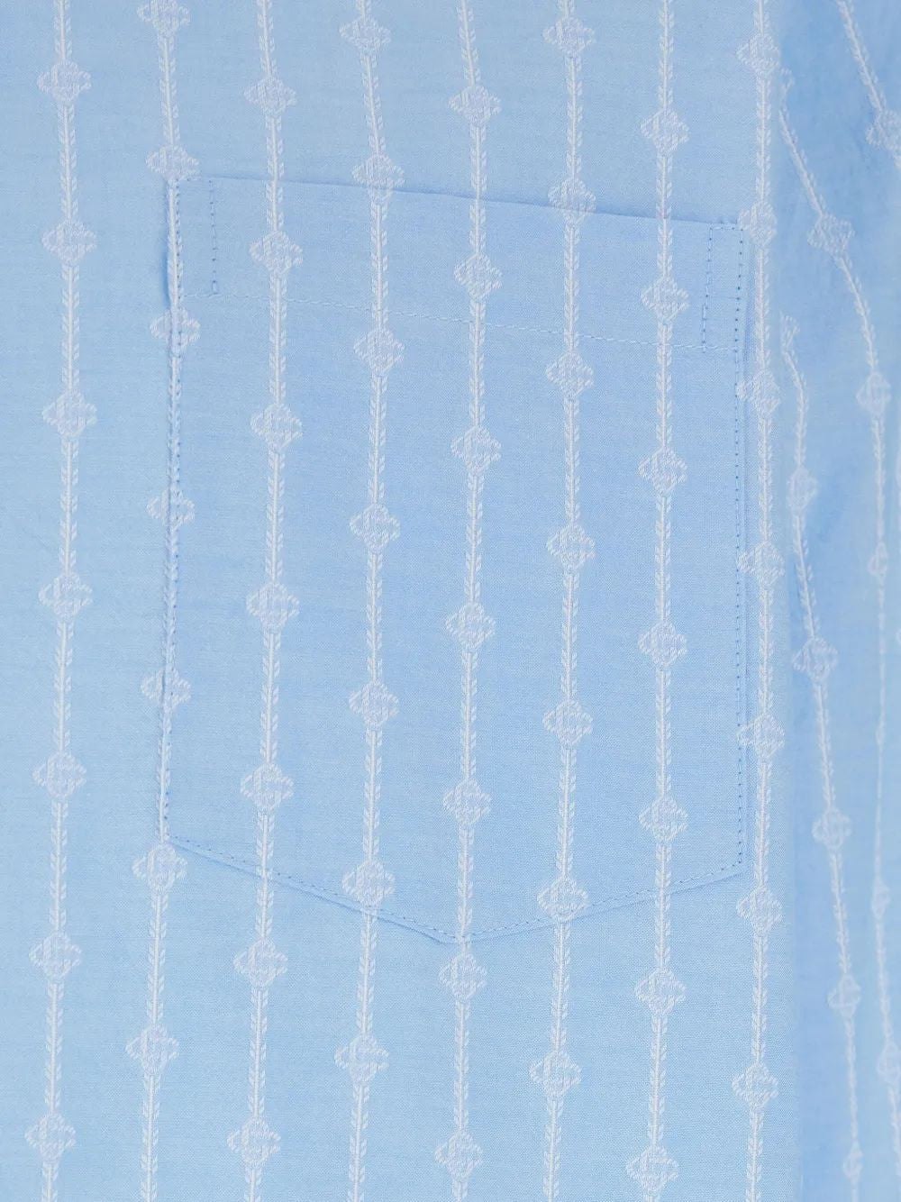 CASABLANCA Monogram Stripe Shirt for Men - SS25 Collection