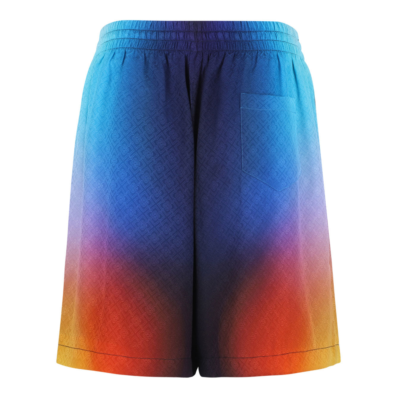 CASABLANCA Silk Gradient Shorts for Men