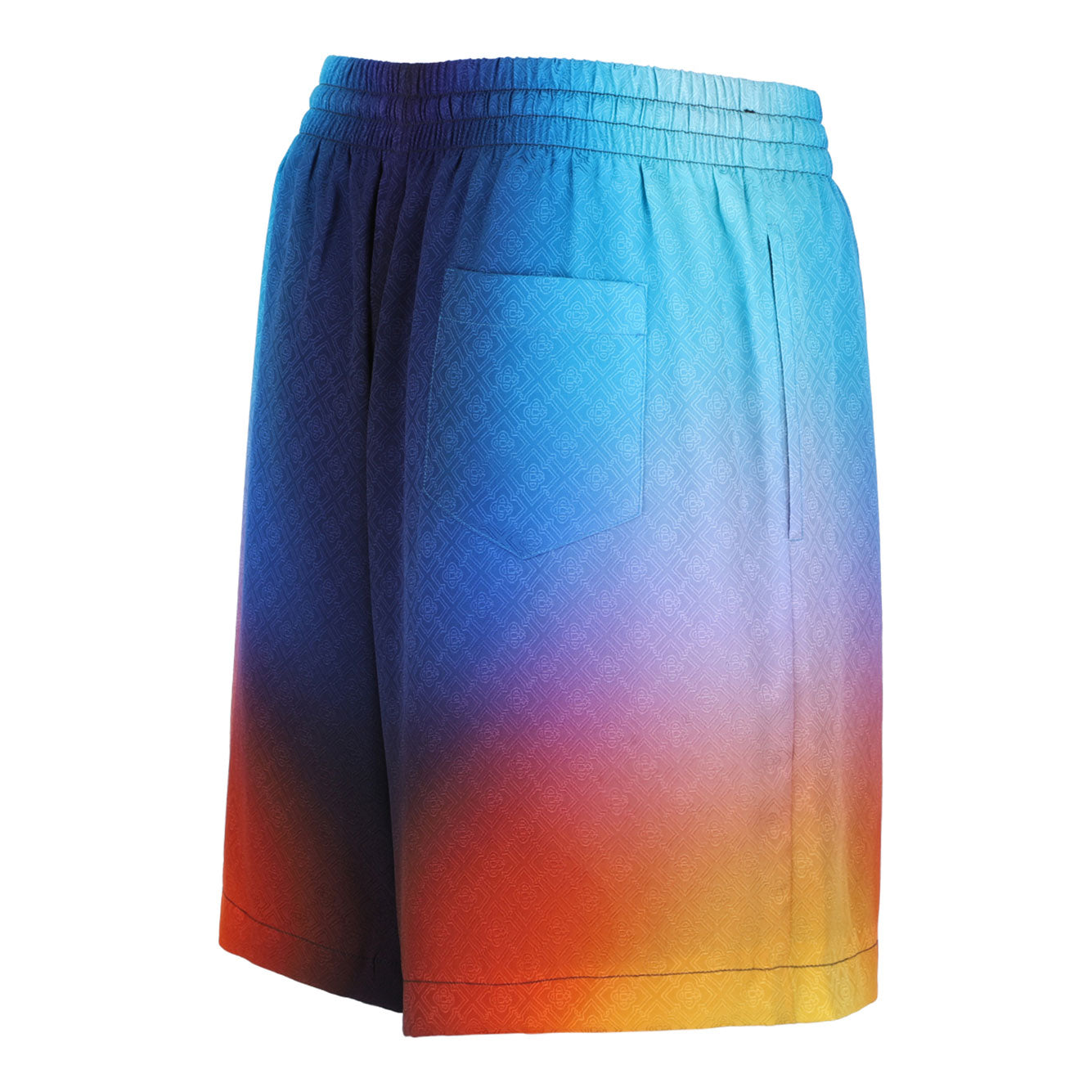 CASABLANCA Silk Gradient Shorts for Men