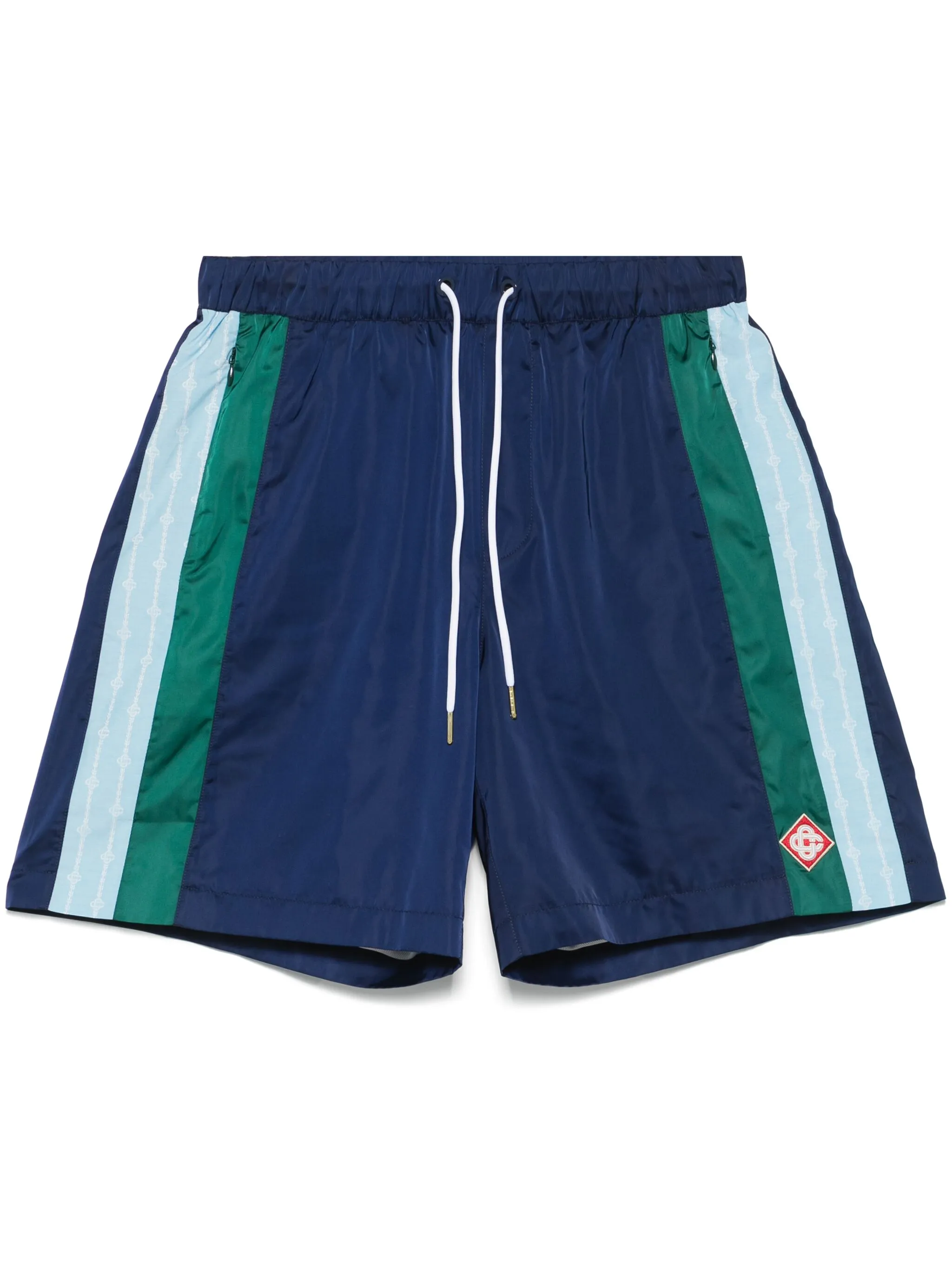CASABLANCA Pleated Nylon Sports Shorts for Men