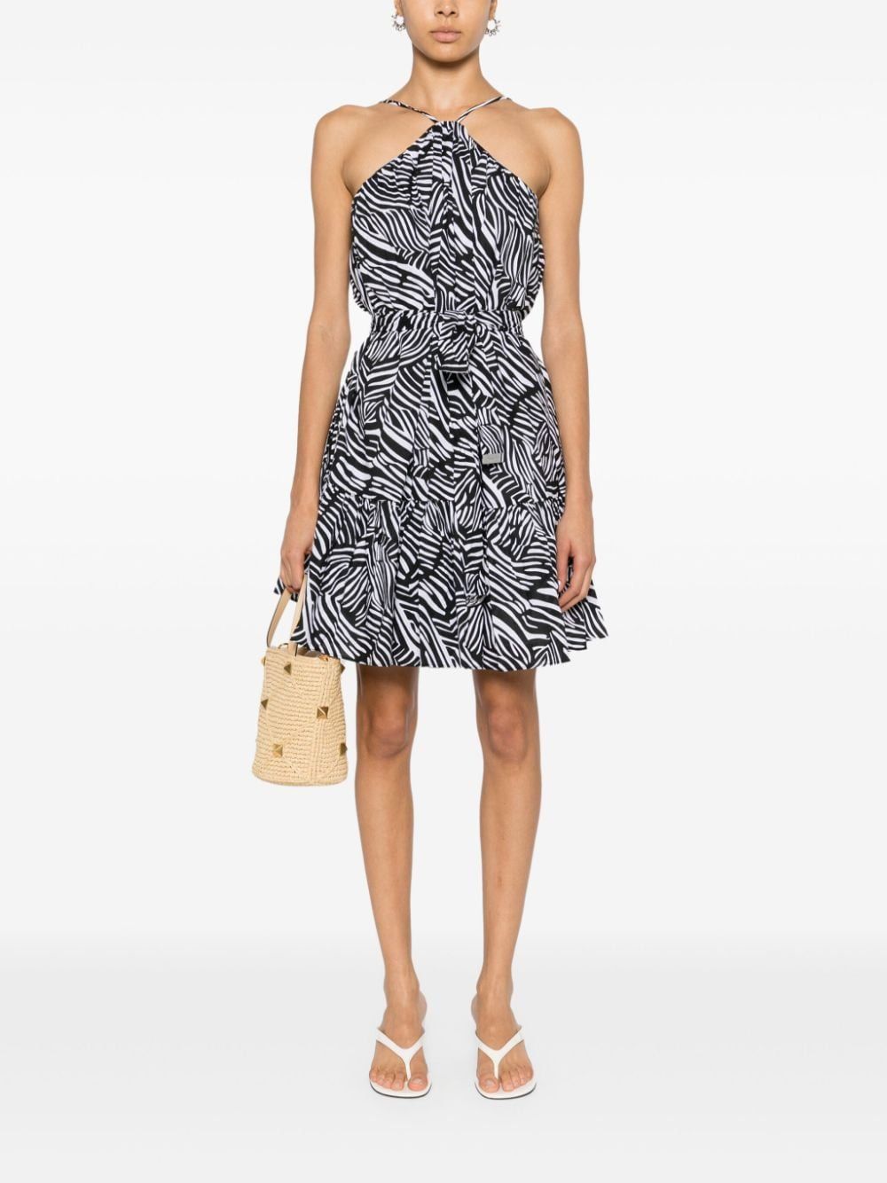 MICHAEL KORS Halter Neck Mini Dress for Women