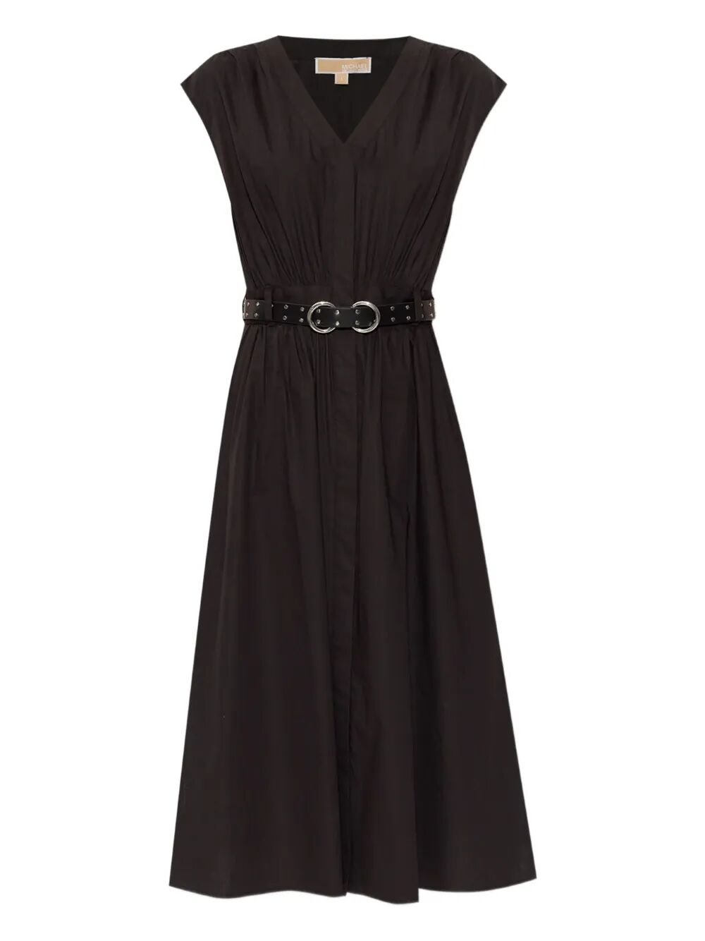 MICHAEL MICHAEL KORS Belted Cotton Dress for Women
