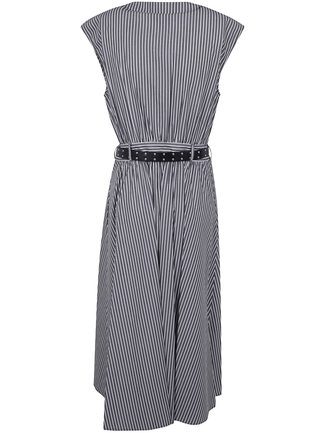 MICHAEL MICHAEL KORS Graphic Stripe Midi Dress